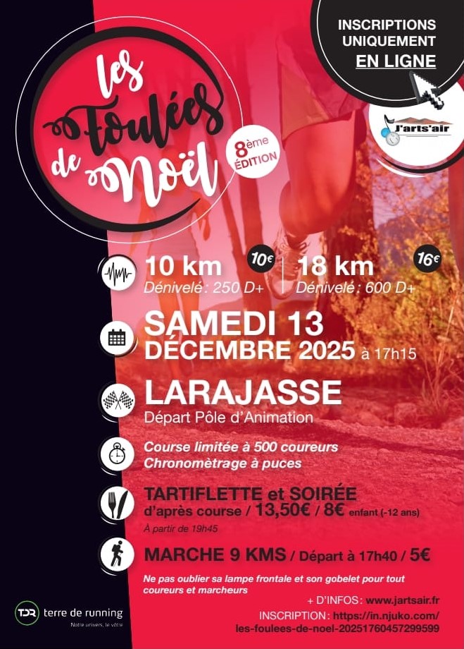 affiche foulée qualité 